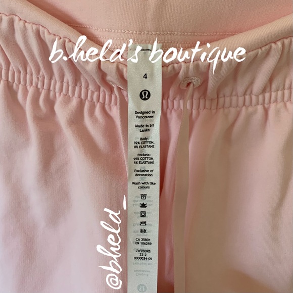 lululemon Inner Glow High-Rise Short 3" in Strawberry Milkshake Size 4 New NWT - Picture 7 of 16